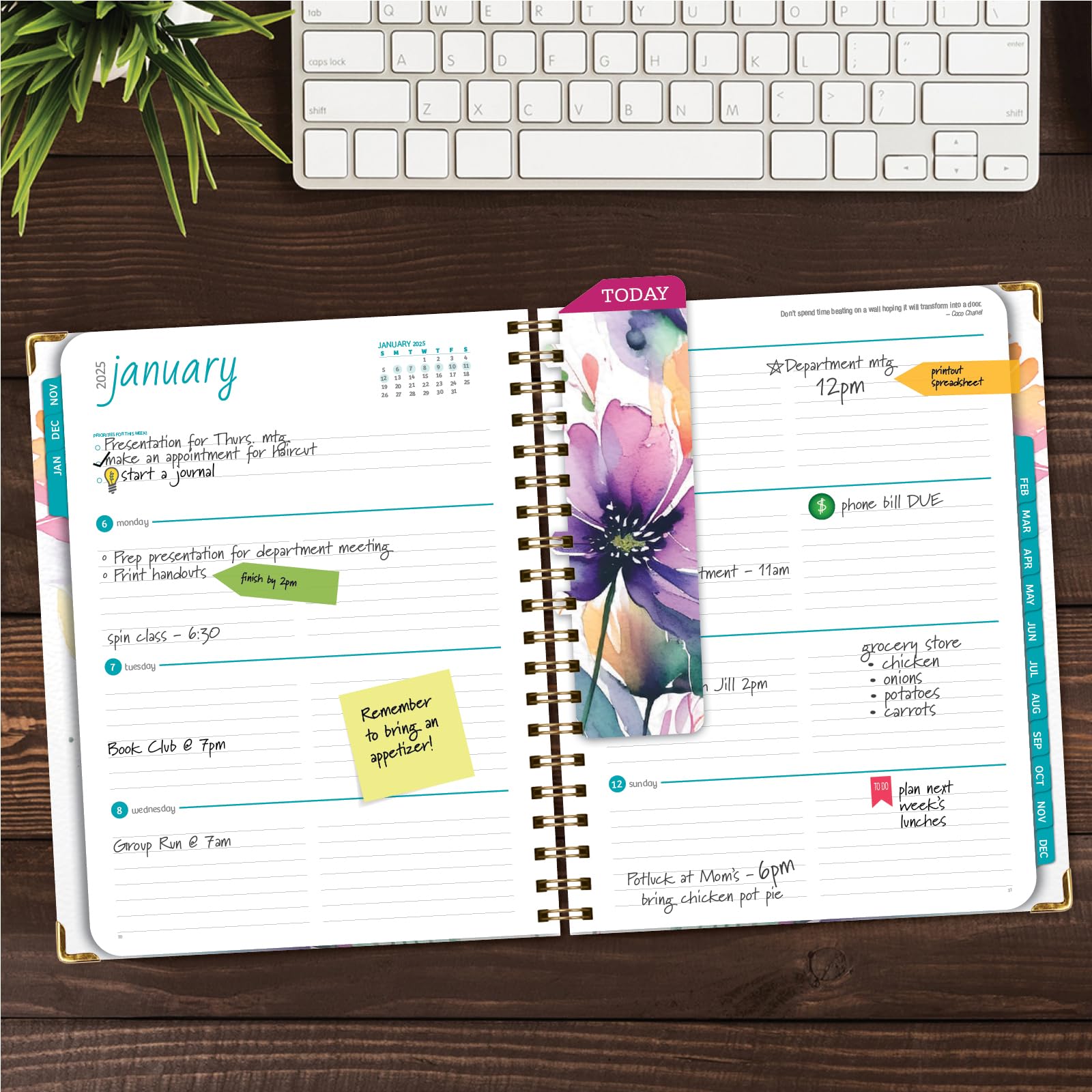 2025 Hardcover Planner 8.5