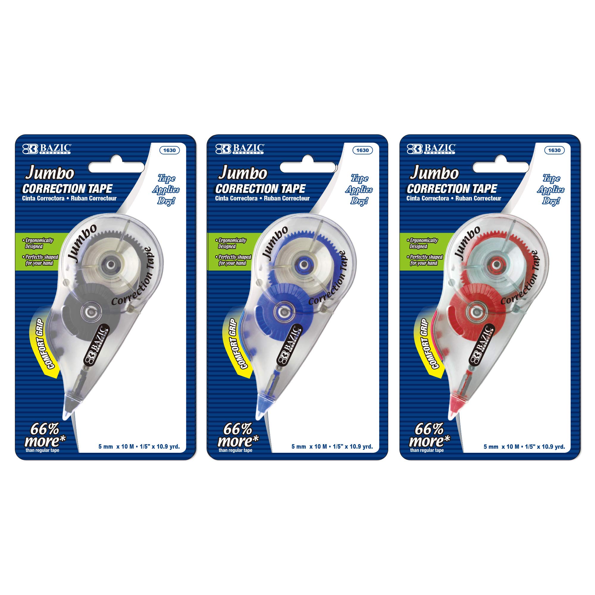 BAZIC Jumbo Correction Tape 5mm x 394