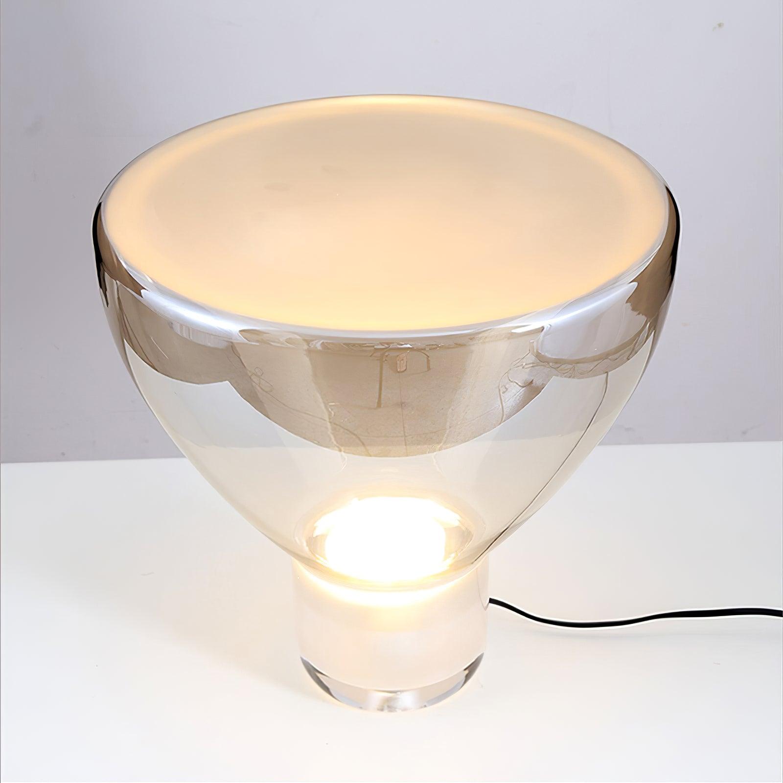 Aella Modern Table Lamp - Stylish LED Nightstand Light for Bedroom, Living Room & Office - Warm White & Cool White Dimmable Lighting for Home Decor