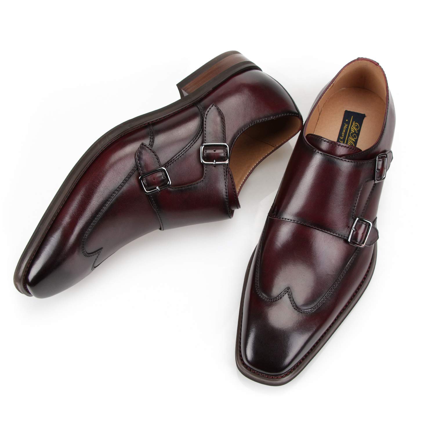 Premium Men's Leather Oxford Dress Shoes - Classic Lace-Up Formal Shoes for Business, Weddings & Office Wear