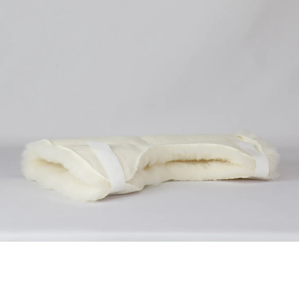 Sheep Wool Knee Protector for Pain Relief & Warmth - Soft & Comfortable Knee Support for Arthritis, Joint Pain, Outdoor Activities & Winter Sports