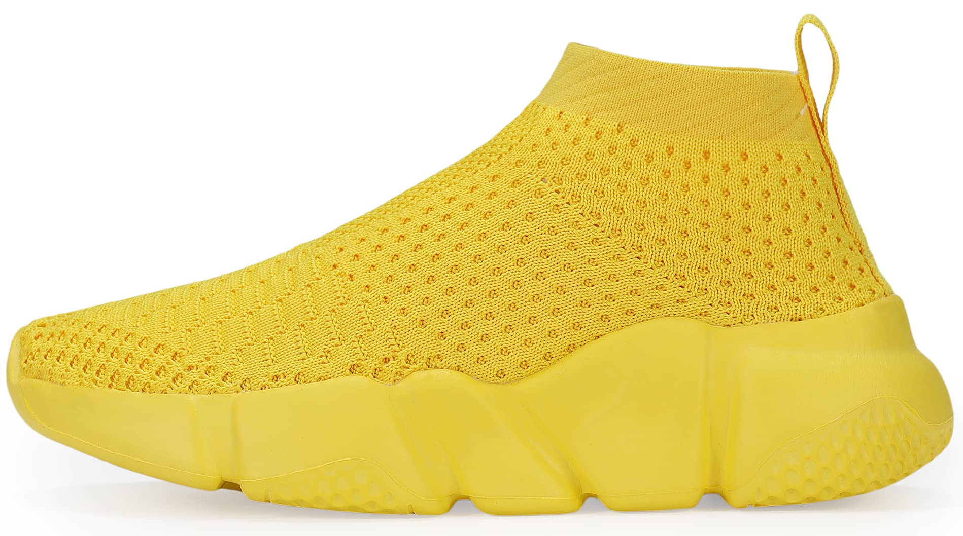 Santiro Boys & Girls Breathable Knit Slip-On Socks Shoes - Lightweight Comfortable Sneakers for Kids Indoor & Outdoor Play, School, Sports