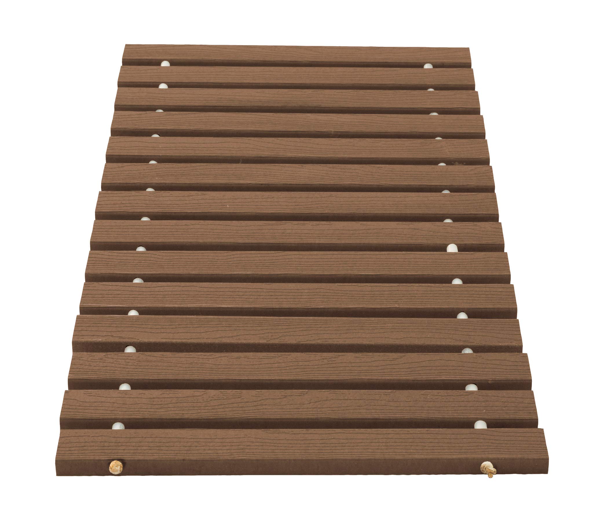 EverGrain Composite Decking Roll Up Walkway - Weatherwood Finish | Durable & Low-Maintenance Outdoor Flooring for Patio, Poolside & Garden Pathways | Furniture Barn USA