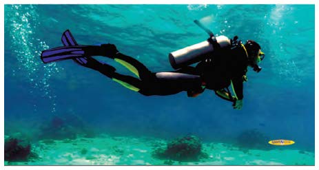 Premium Small Microfiber Diver Towel - Ultra Absorbent & Quick Dry - Perfect for Swimming, Scuba Diving & Beach Travel - Compact & Lightweight for Easy Packing