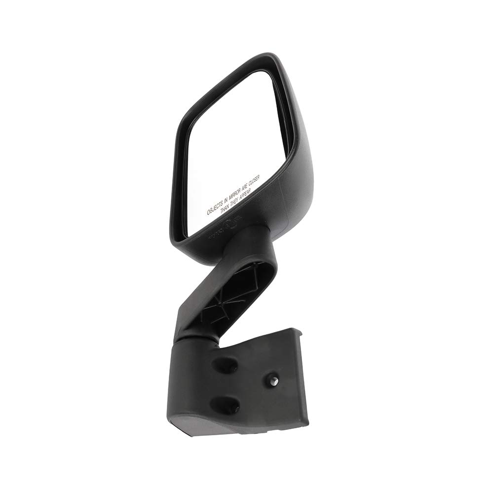 Replacement Passenger Side Mirror for 2003-2006 Jeep Wrangler TJ - Right Side Manual Adjust & Fold Mirror - Perfect for Off-Roading & Daily Driving