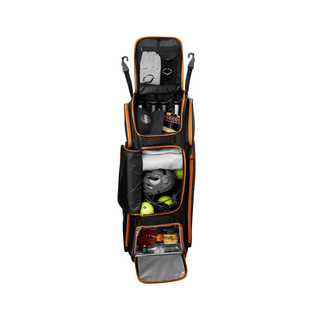 DeMarini Special Ops V2 Front Line Wheeled Roller Baseball Bag WB57441 - Durable Travel Gear for Baseball Players & Coaches - Perfect for Team Travel, Tournaments & Equipment Storage