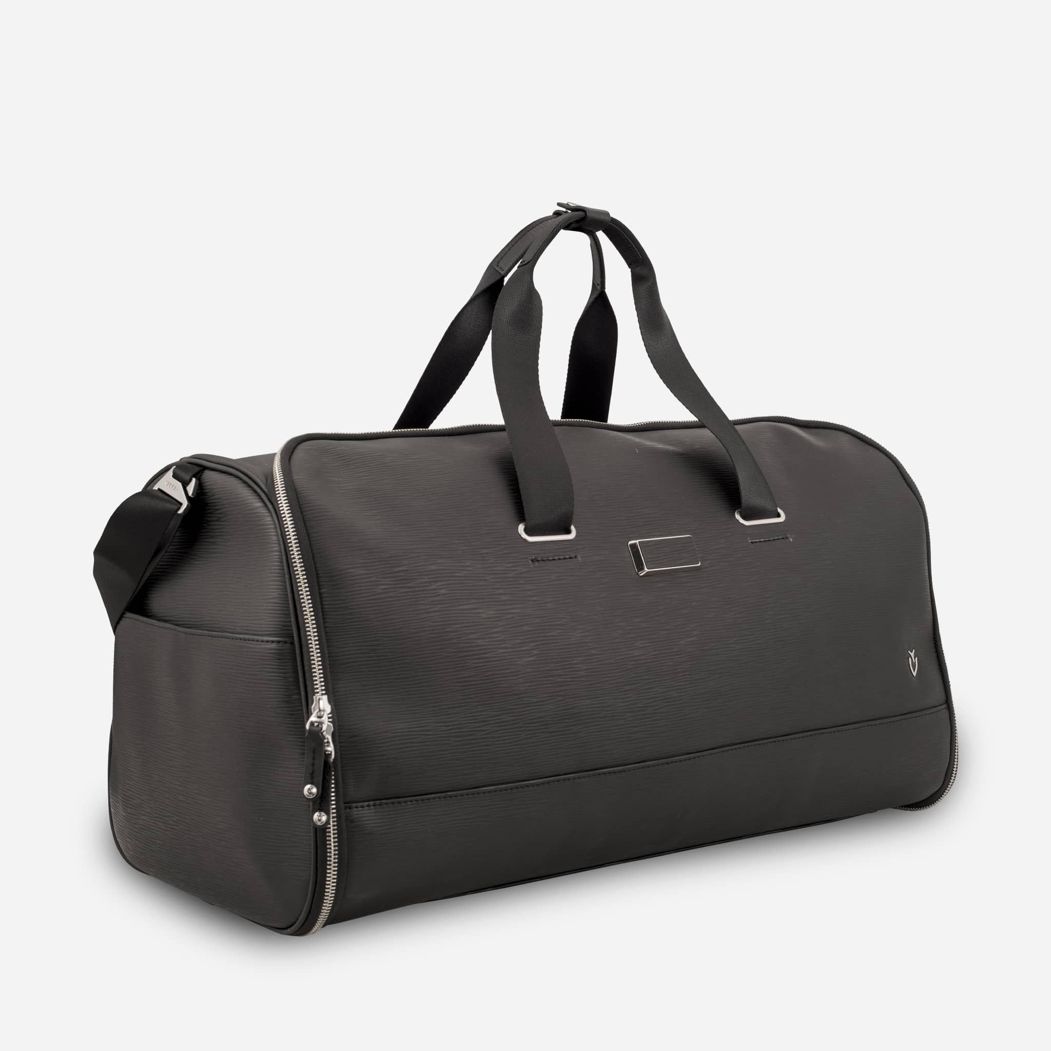 Premium Signature Garment Duffel Bag - Large Travel Duffel for Gym, Work & Weekend Trips - Durable Waterproof Carryall with Shoulder Strap - Perfect for Sports, Business Travel & Outdoor Adventures