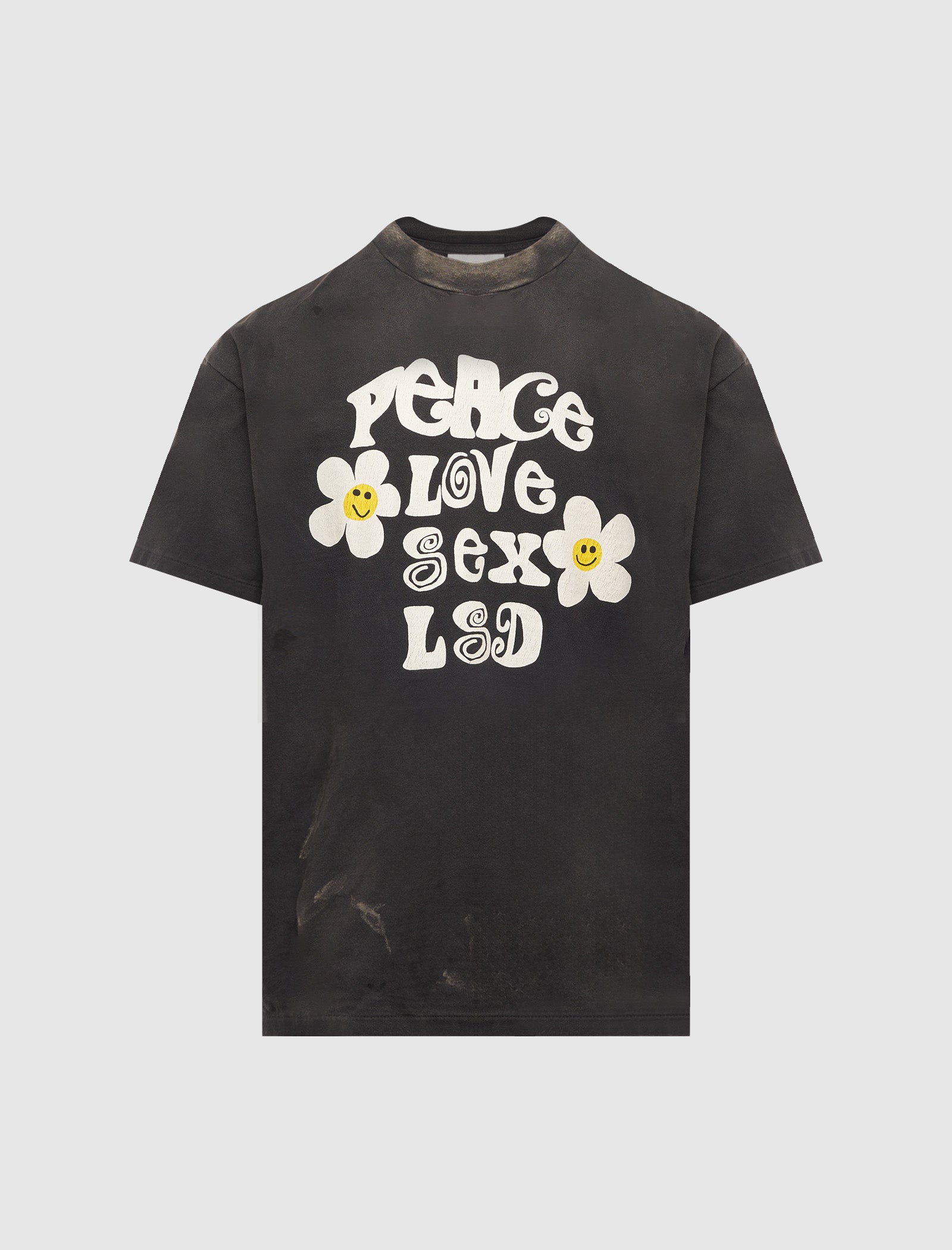 Ready to Wear Peace Symbol T-Shirt - Unisex Cotton Graphic Tee for Casual Wear & Protest Events