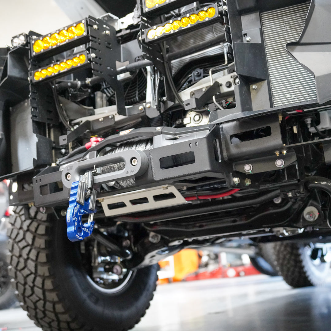 2022 Toyota Tundra Hidden Winch Mount by SDHQ - Heavy Duty Off-Road Winch Bumper for Towing & Recovery | Perfect for Overlanding, Off-Road Adventures & Emergency Situations