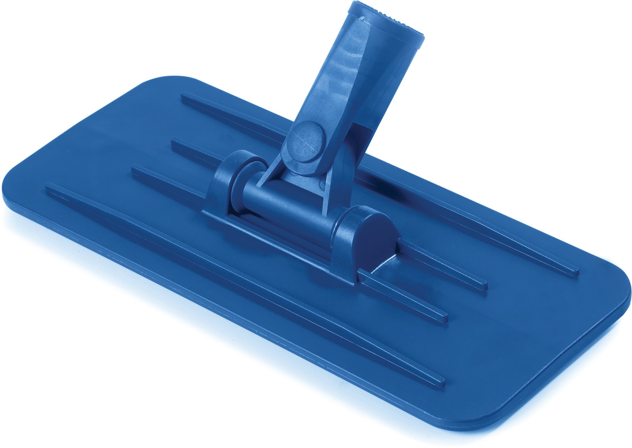 SPARTA Flo-Pac Swivel Pad Holder - Heavy Duty Floor Cleaning Pad Holder with High Impact Plastic - 9.25 x 3.63 x 1.75 Inches - Blue (Pack of 12) - Perfect for Commercial & Residential Floor Cleaning, Scrubbing, and Polishing