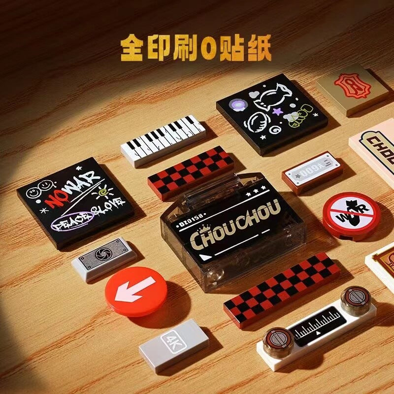 Keeppley DZ0158 Keep Young Jay Chou Building Blocks Set - Collectible Music Star Model Kit for Adults & Teens - Perfect for Home Decoration, Gift Giving, and Jay Chou Fans Collection