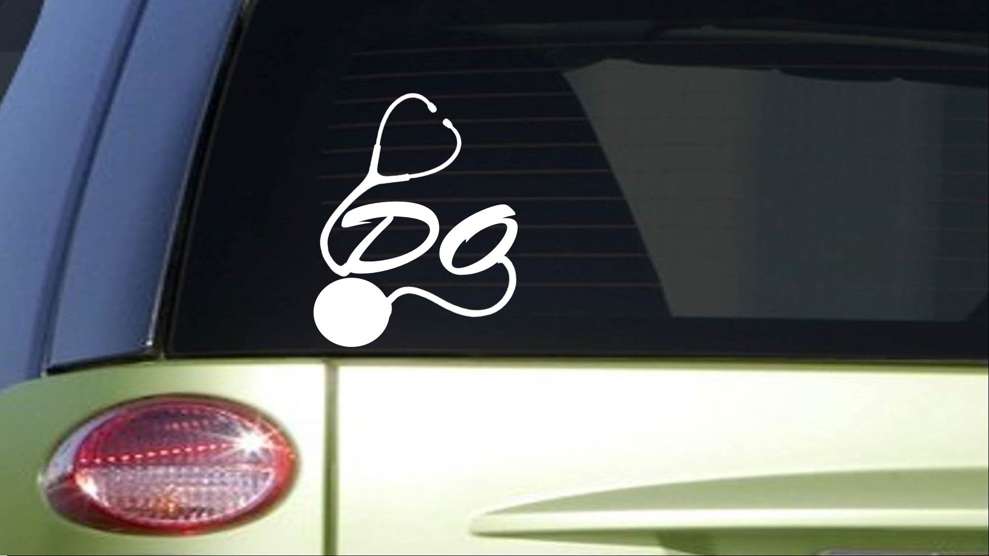 8 Inch Sticker Decal for Doctor Operating Room - Stethoscope & Scrubs Medical Decor - Perfect for Hospital Walls, Laptops, Water Bottles & Medical Equipment