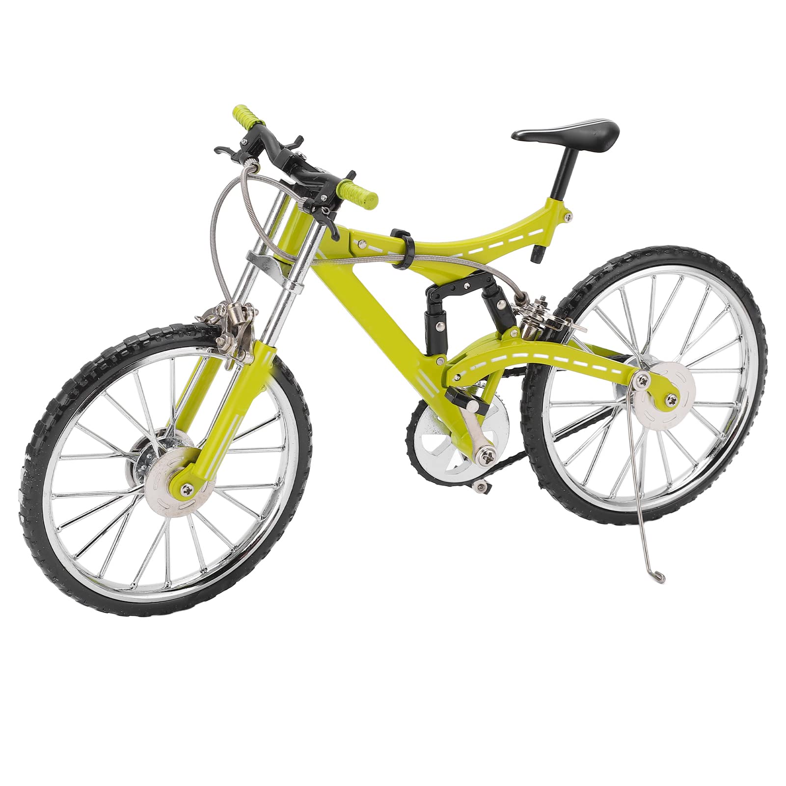1:10 Scale Mini Bike Model - Realistic Simulation Mountain Bike Finger Bike for Home Decor, Office Desk Display & Collectible Gift for Bike Enthusiasts