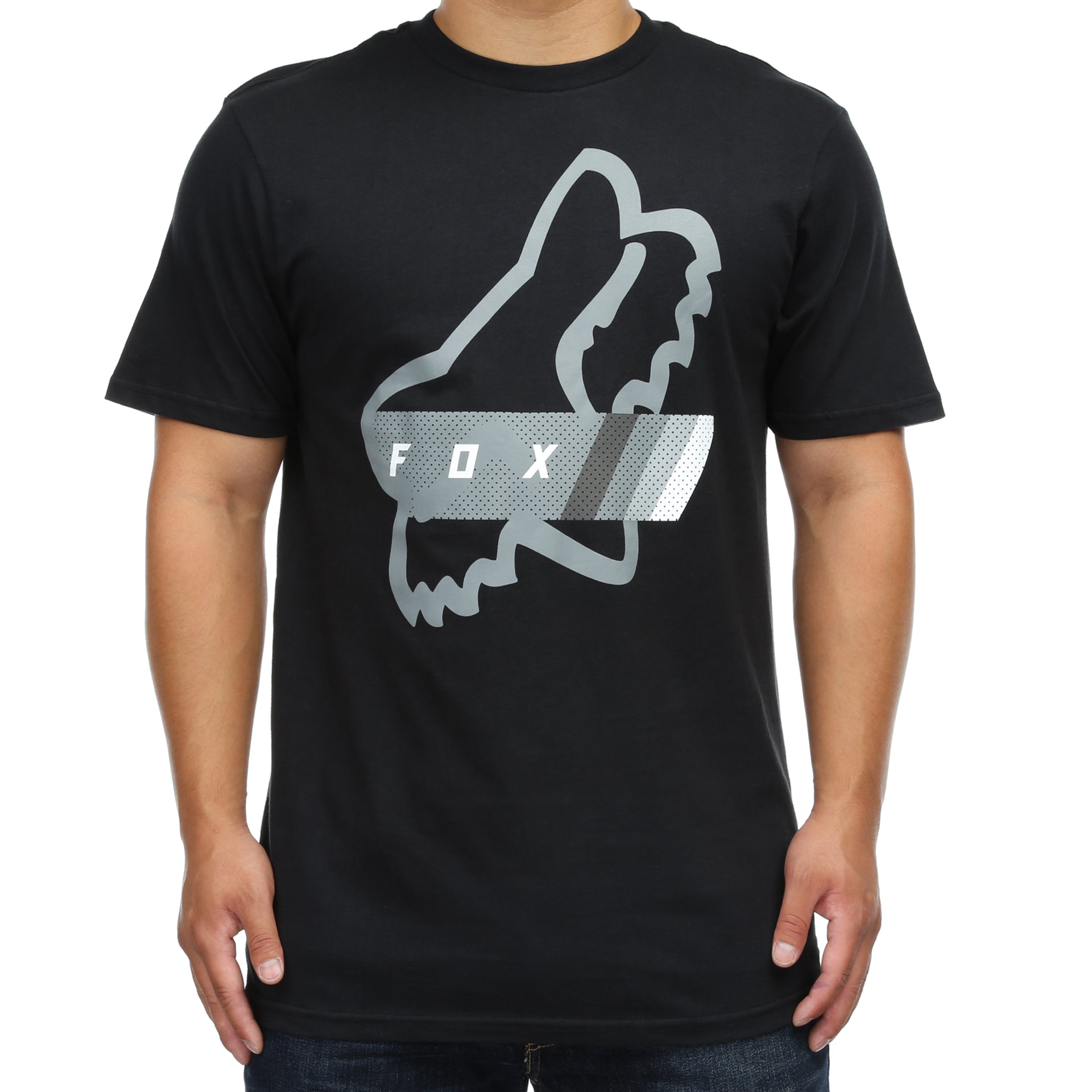 Fox Fourth Division T-Shirt - Black Men's Graphic Tee for Casual Wear, Street Style & Everyday Outfits