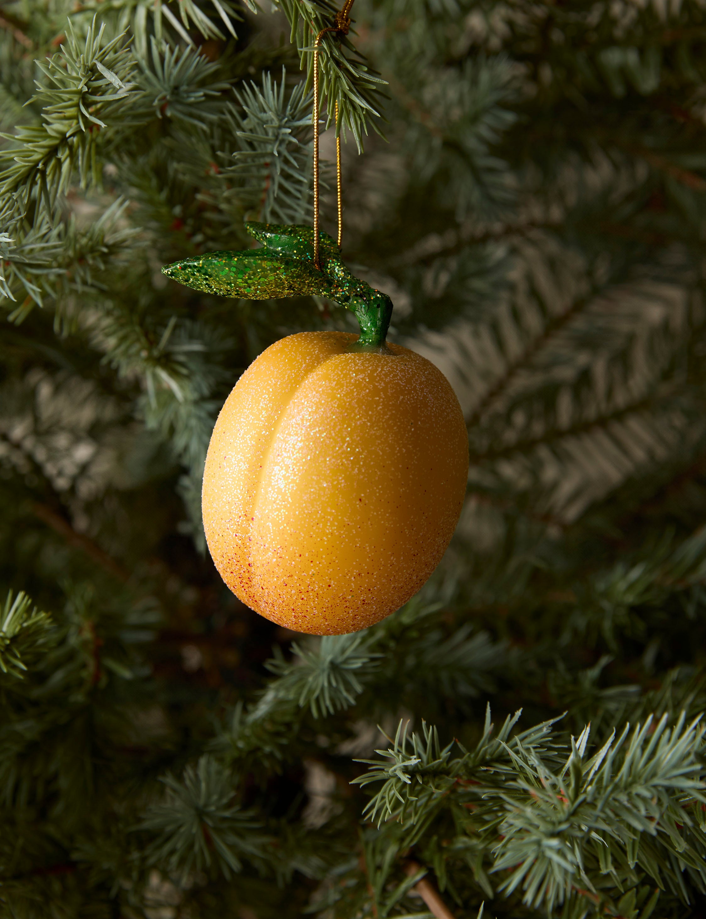 Handmade Apricot Ornament - Unique Home Decor by Cody Foster & Co | Perfect for Christmas Tree, Gift Giving & Farmhouse Style Decorating