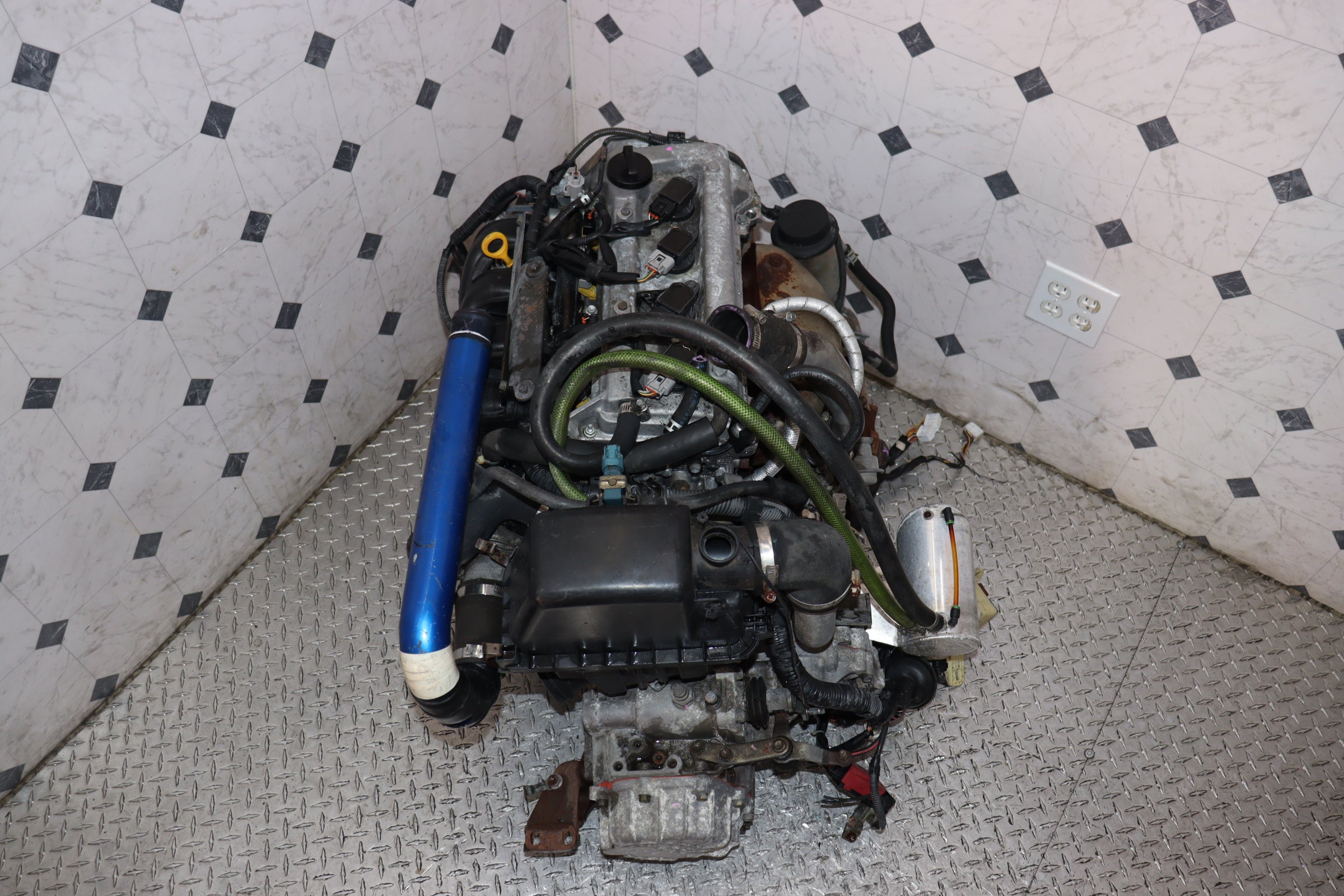 JDM 1NZ FET Turbo Engine & 5MT Vitz RS TRD Yaris 1.5L Performance Upgrade Kit - High-Performance Turbocharger & Manual Transmission for Toyota Yaris, Vitz - Perfect for Racing, Drifting & Street Tuning