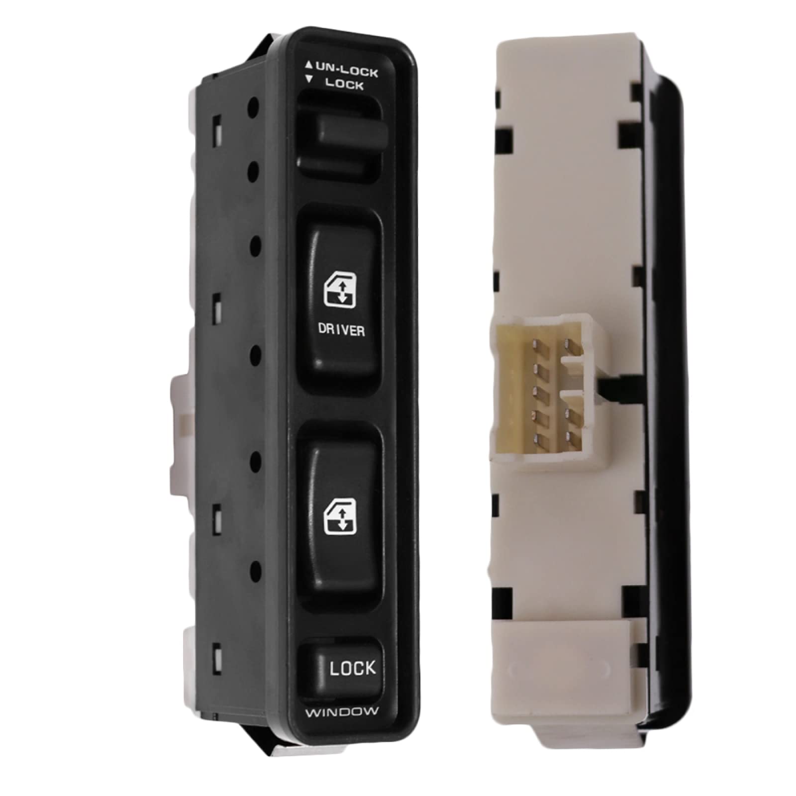 Suzuki Vitara 1988-2004 Car Window Switch - Front Driver & Passenger Side Electric Master Control Button | Replacement Power Window Switch | Perfect for Window Repair & Auto Maintenance