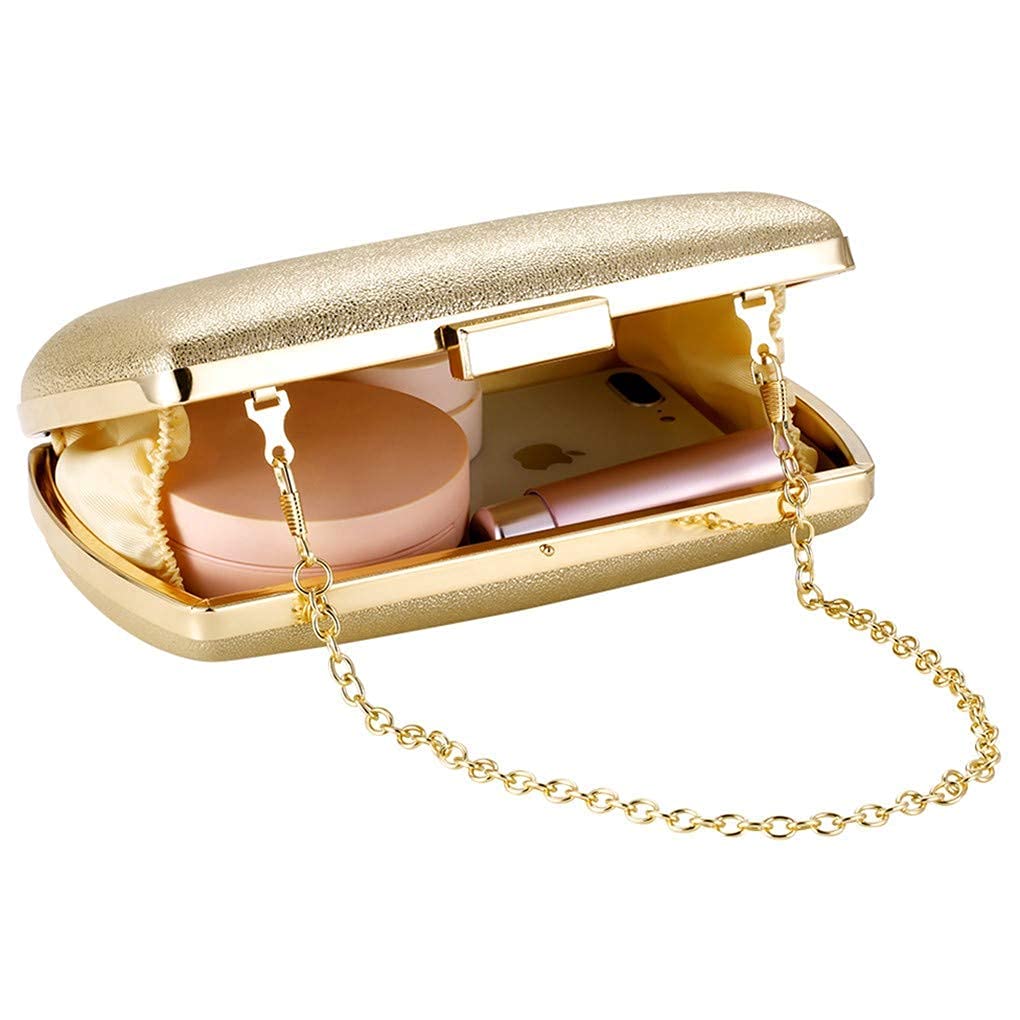 Elegant Gold Clutch Purse for Women - Luxury Evening Bag for Weddings, Parties & Special Occasions | Perfect for Prom, Cocktail Events & Formal Gatherings