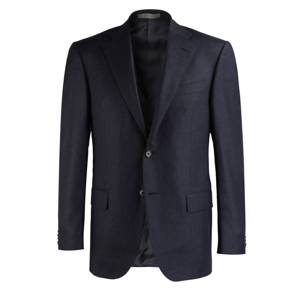 Premium CORNELIANI Twill Leader Suit - Navy Blue Business Attire for Men | Formal Office Wear & Professional Meetings