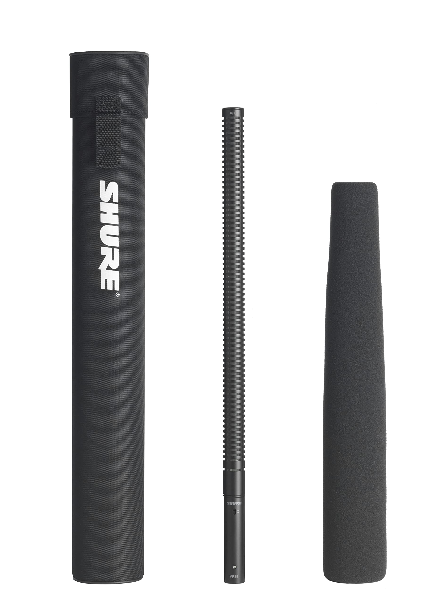 Shure VP89L Modular Dynamic Shotgun Microphone - Professional Grade for Sports Broadcasting, Wildlife Recording & Field Production | Ultra-Narrow Pickup Pattern for Clear Audio Capture in Outdoor Environments