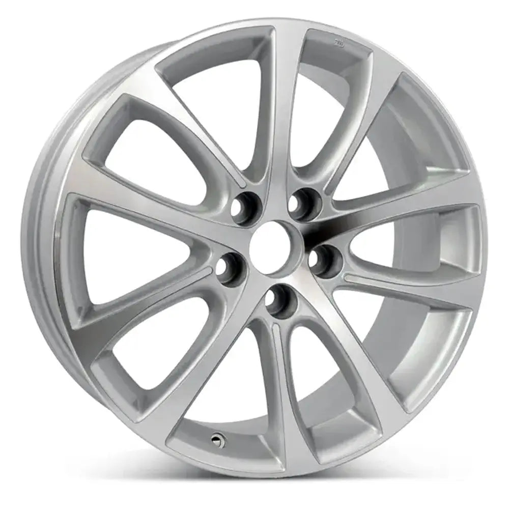 18 Inch Toyota Avalon Wheel Replacement - Machined Silver Replica Rim 69624 A 4261107080 | Perfect for Car Upgrades & Customization