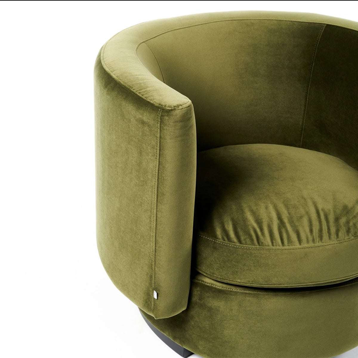 Luxury Velvet Accent Chair for Living Room - Modern Occasional Chair with Solid Wood Legs - Perfect for Home Office, Bedroom, or Lounge Decor