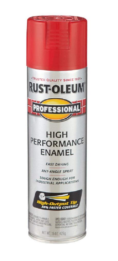 SpryPaint Safety Red 15oz - High-Visibility Industrial Paint for Construction, Traffic Marking & DIY Projects