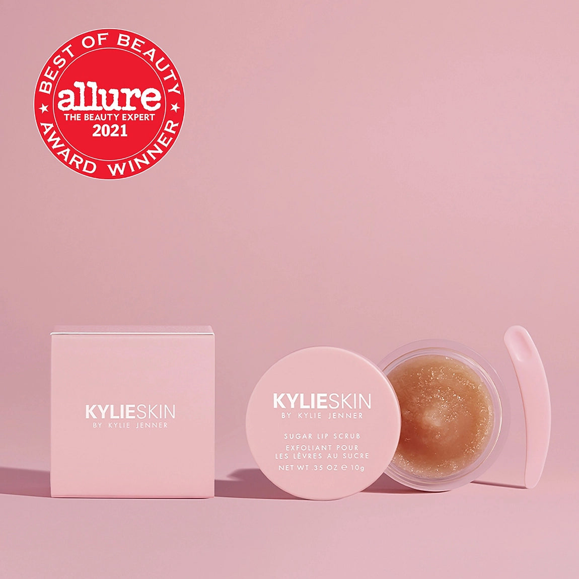 Exfoliating Sugar Lip Scrub for Soft Lips - Natural Moisturizing Lip Care - Perfect for Dry, Chapped Lips & Pre-Makeup Prep