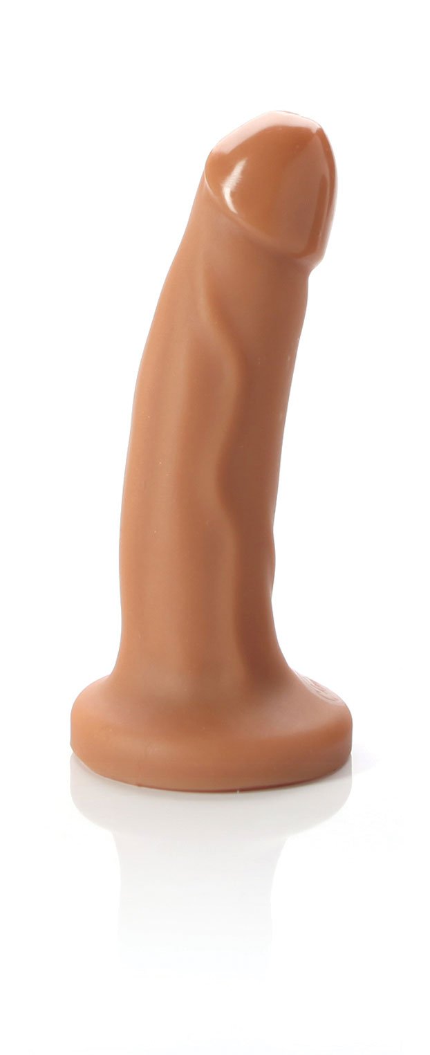 Tantus Pack 'n Play Dildo - 100% Ultra-Premium Silicone Adult Toy for Men & Women, Harness & Machine Compatible - Anal, G-Spot, Vaginal Stimulation - LGBTQ Friendly - Black - Perfect for Solo Play, Couples & BDSM Scenes