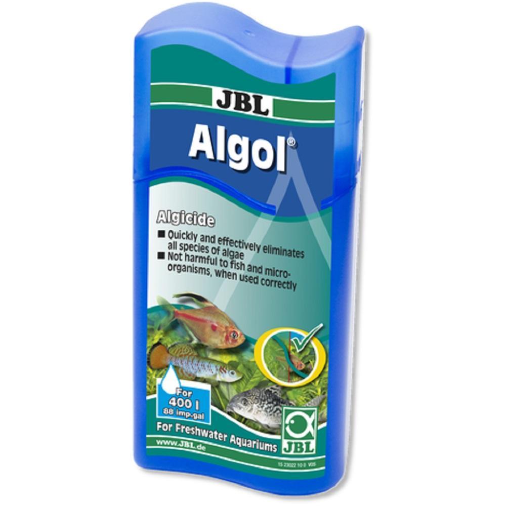 JBL Algol Algae Growth Controller & Remover (100ml/250ml) - Effective Aquarium & Pond Algae Treatment for Clear Water - Perfect for Freshwater Fish Tanks, Water Gardens & Aquatic Plants