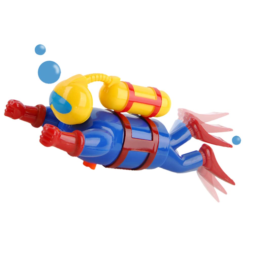 Wind-Up Scuba Diver Bath Toy - Fun Swimming Pool & Bathtub Water Toy for Kids | Perfect for Bath Time, Pool Parties & Underwater Play