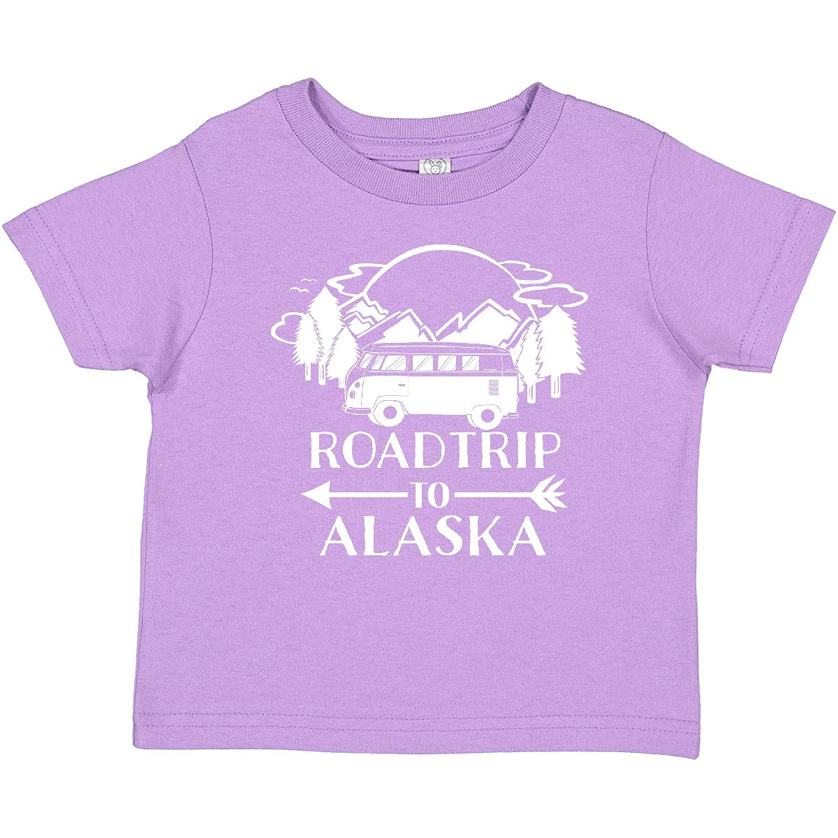 Inktastic Road Trip to Alaska Baby T-Shirt - Cute Travel-Themed Cotton Tee for Infants & Toddlers - Perfect for Family Vacations, Road Trips & Outdoor Adventures