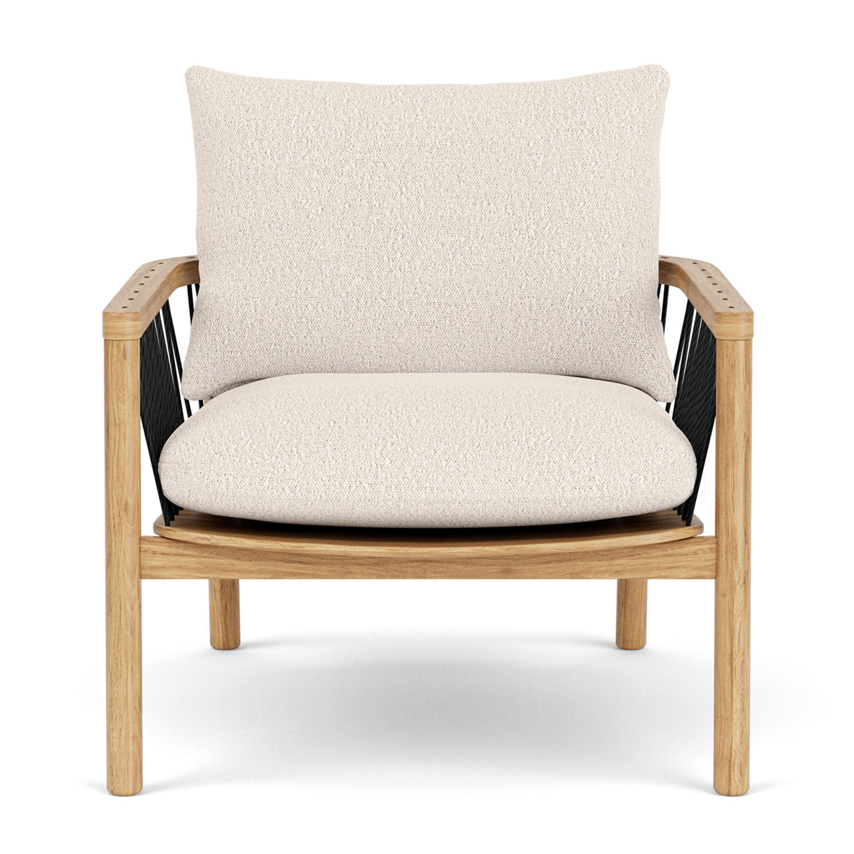 Enzo Boucle Armchair - Modern Velvet Upholstered Accent Chair for Living Room, Bedroom & Office - Stylish Comfortable Seating for Home Decor