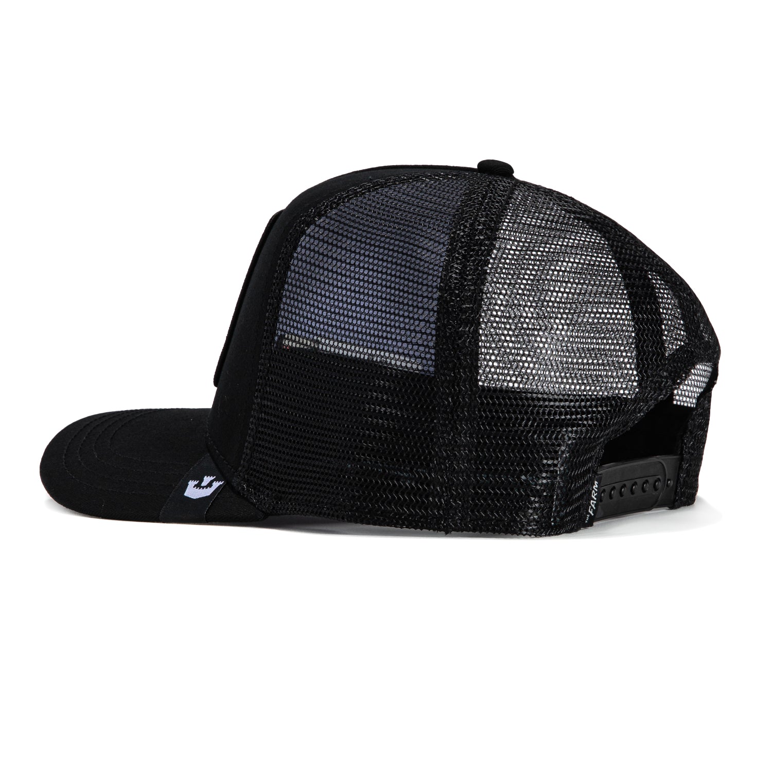 Goorin Bros Mamba Adjustable Snapback Trucker Hat for Men & Women - Black Baseball Cap for Outdoor, Sports & Casual Wear