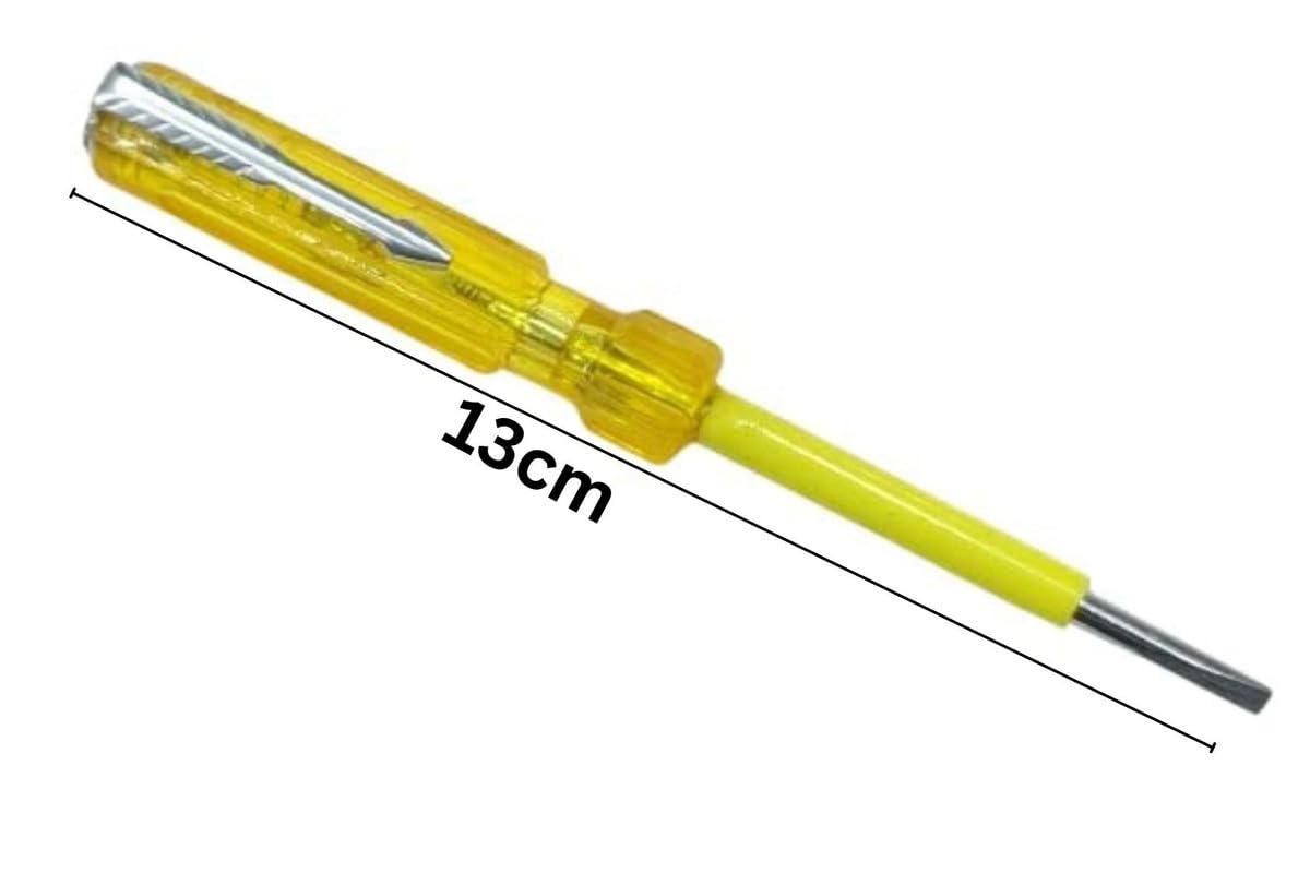 ESPtronics 5-Piece Line Tester Electrical Screwdriver Set - Professional Electrical Testing Tool for Electronics & Wiring - Perfect for Electricians, DIY Home Repairs, and Circuit Testing