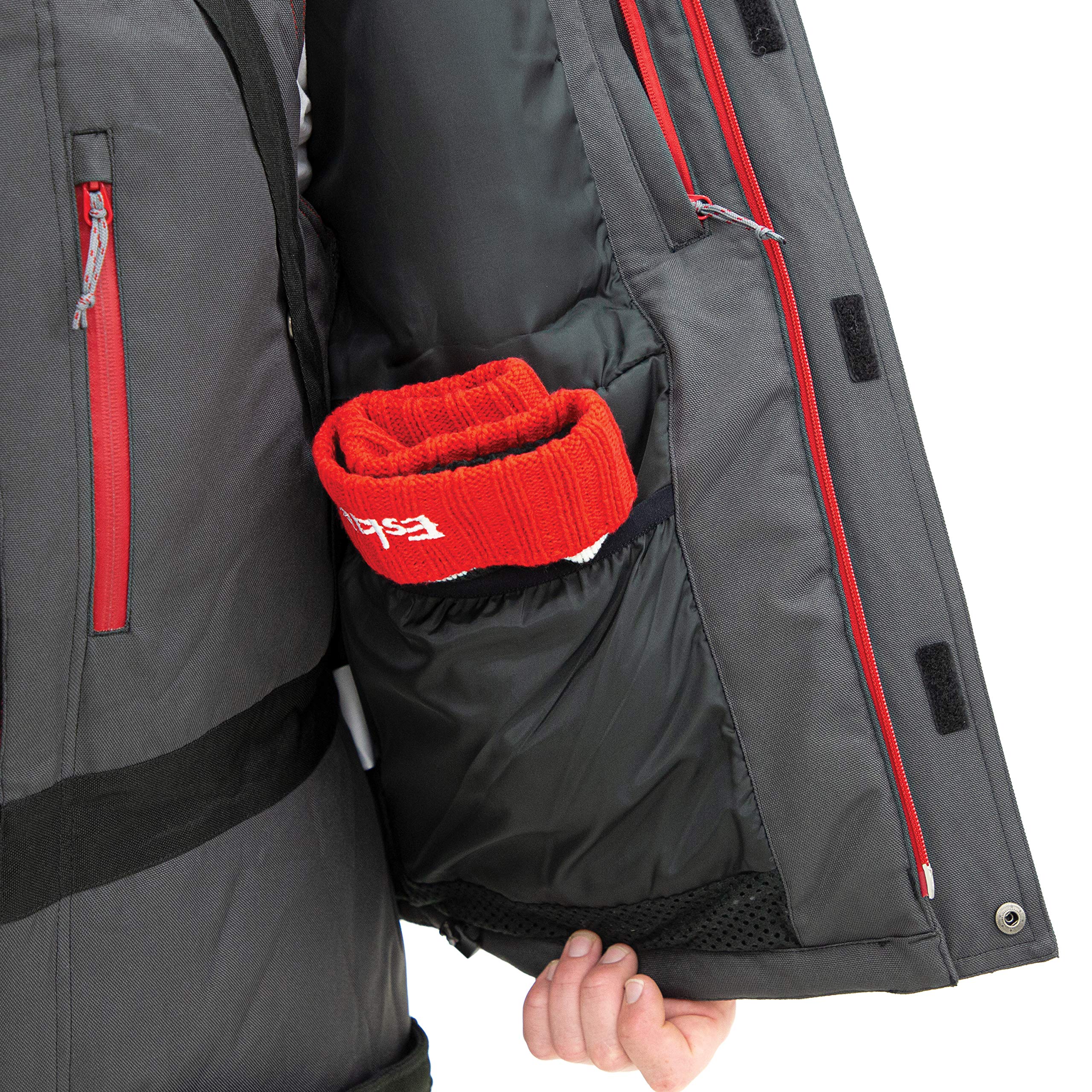 Eskimo Men's Keeper Insulated Winter Jacket - Waterproof Windproof Warm Coat for Outdoor Activities, Hunting & Snow Sports