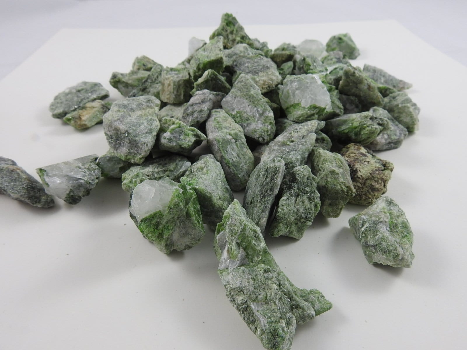 Natural Diopside Gemstone - 2.75 lb Bulk Lot | Wholesale Closeout Sale for Jewelry Making, Crystal Healing & Mineral Collection