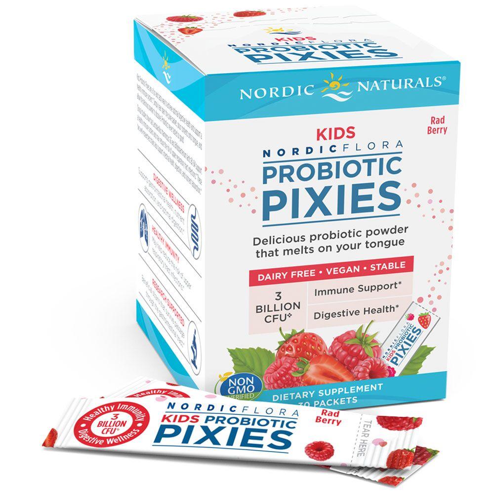 Nordic Flora Probiotic Gummies for Kids - Immune Support & Digestive Health - Delicious Berry Flavor - Perfect for School Lunch & Travel Snacks