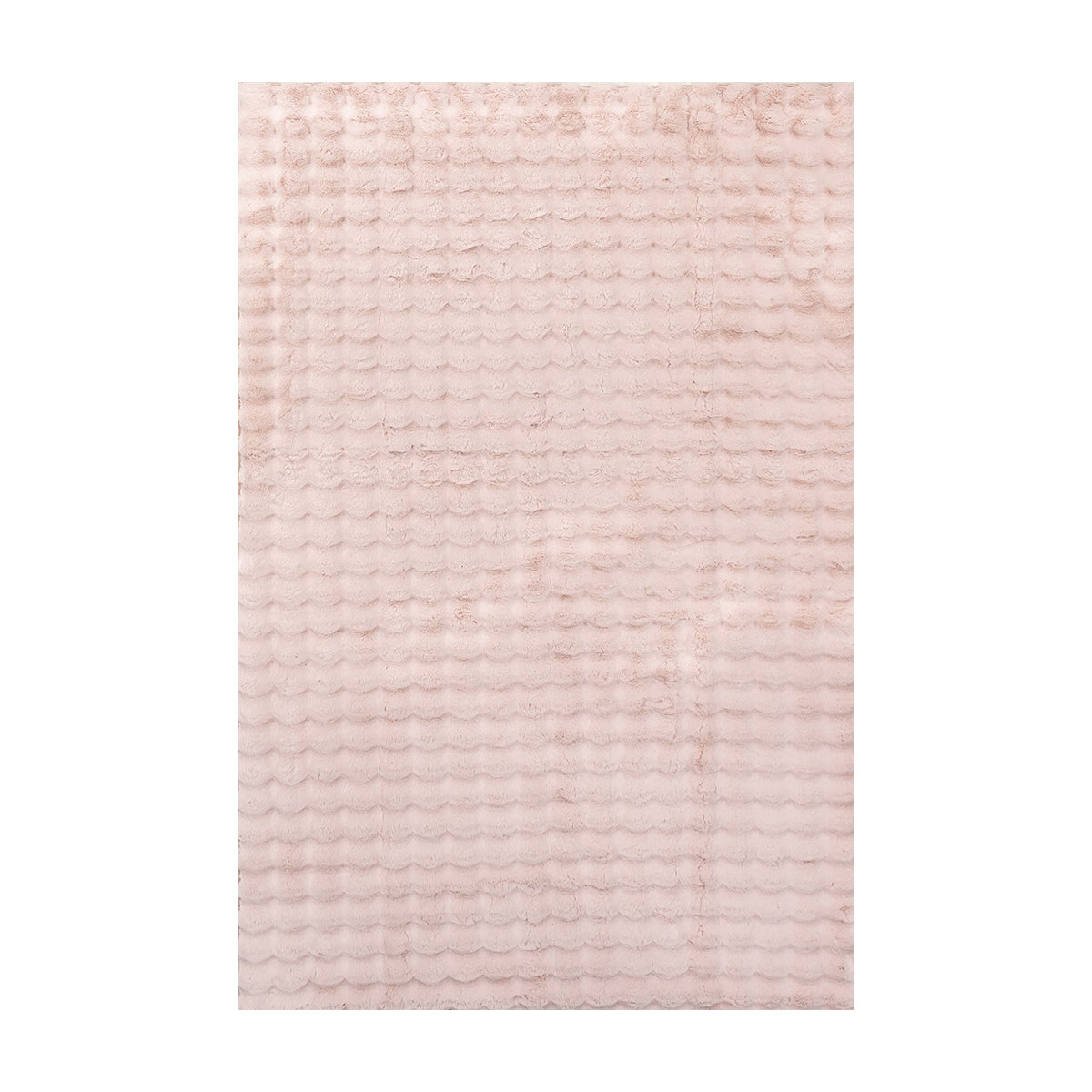 Soft Plush Bubble Washable Rug - Non-Slip Bathroom & Nursery Floor Mat - Machine Washable for Easy Cleaning - Perfect for Kids Room, Playroom & Pet Areas