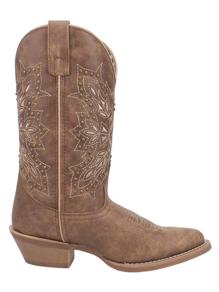 Laredo 51191 Women's Journee Western Boots - Brown Cowboy Boots for Country Riding, Line Dancing & Casual Wear