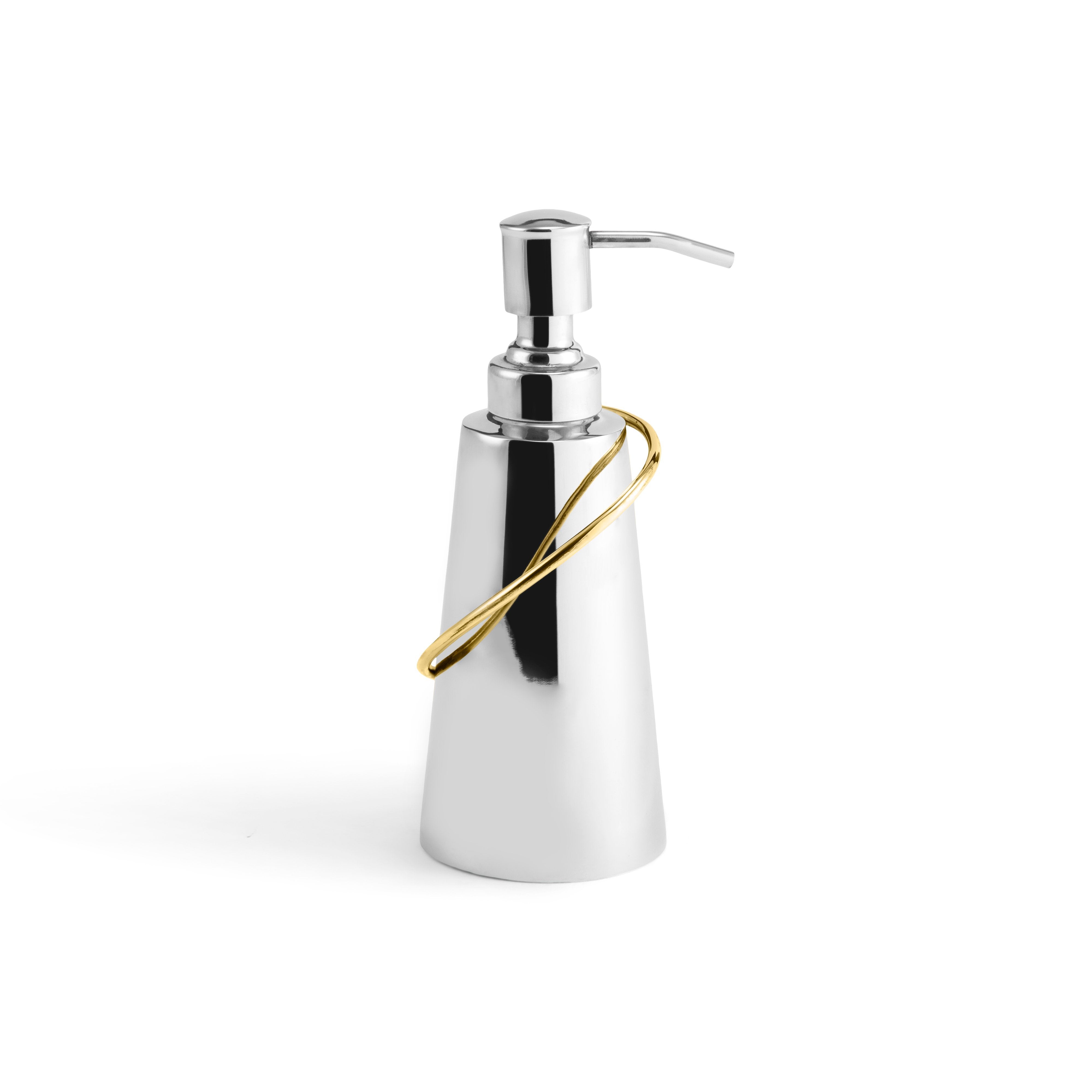 Elegant Calla Lily Soap Dispenser - Modern Ceramic Bathroom Liquid Soap Pump for Kitchen & Bathroom Decor - Perfect for Home, Spa, and Hotel Use