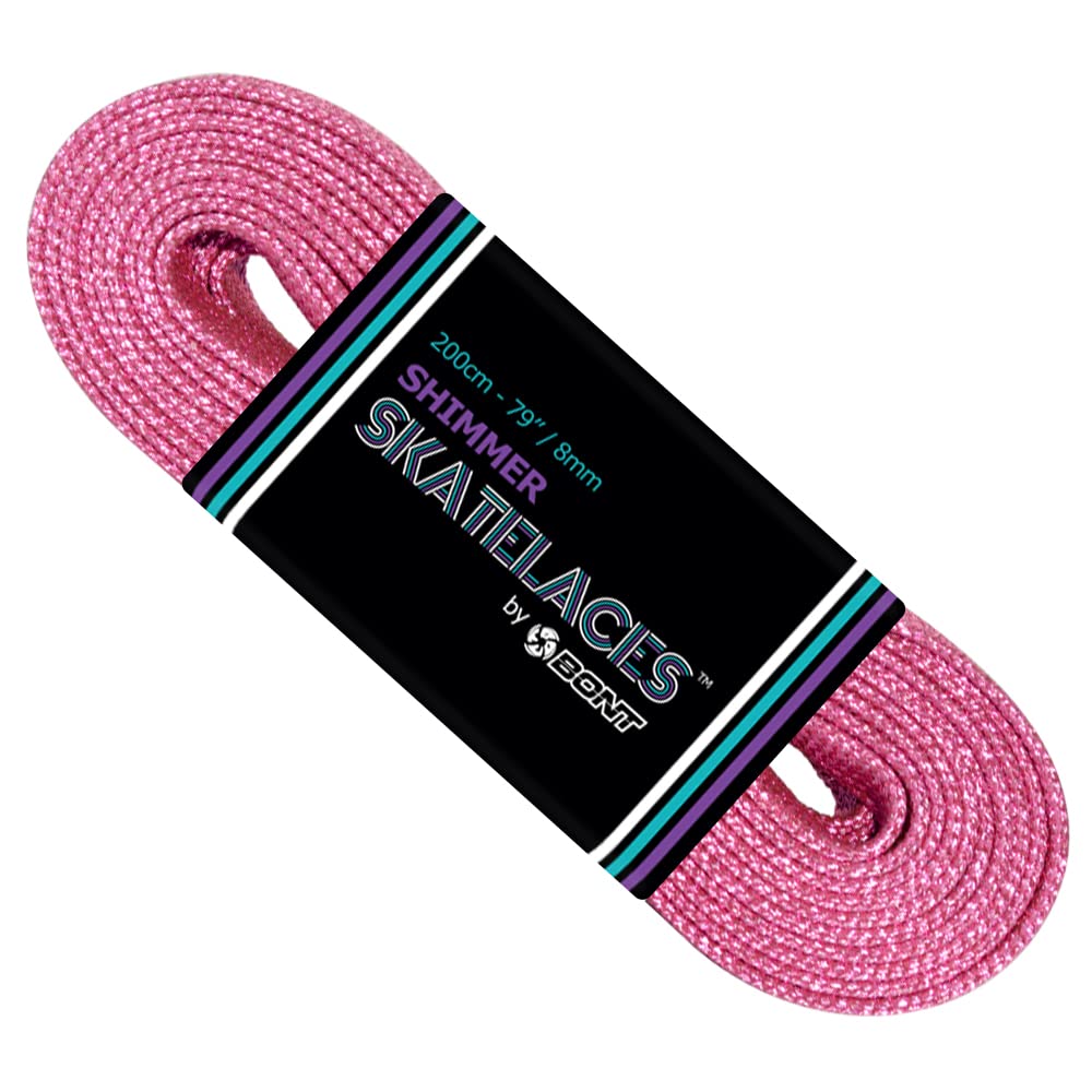 Bont Skates 8mm Shimmer Laces for Roller Skates & Ice Skates - 79