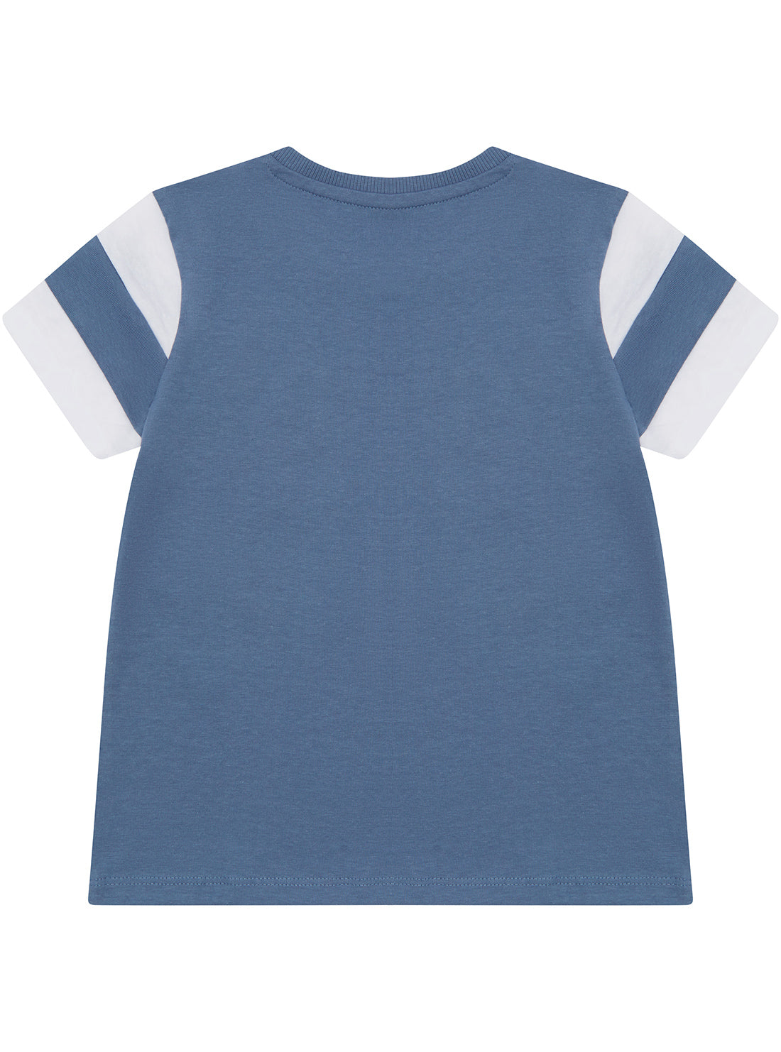 Blue Short Sleeve Cotton T-Shirt for Boys (Ages 2-7) - Perfect for Playtime, School & Everyday Wear