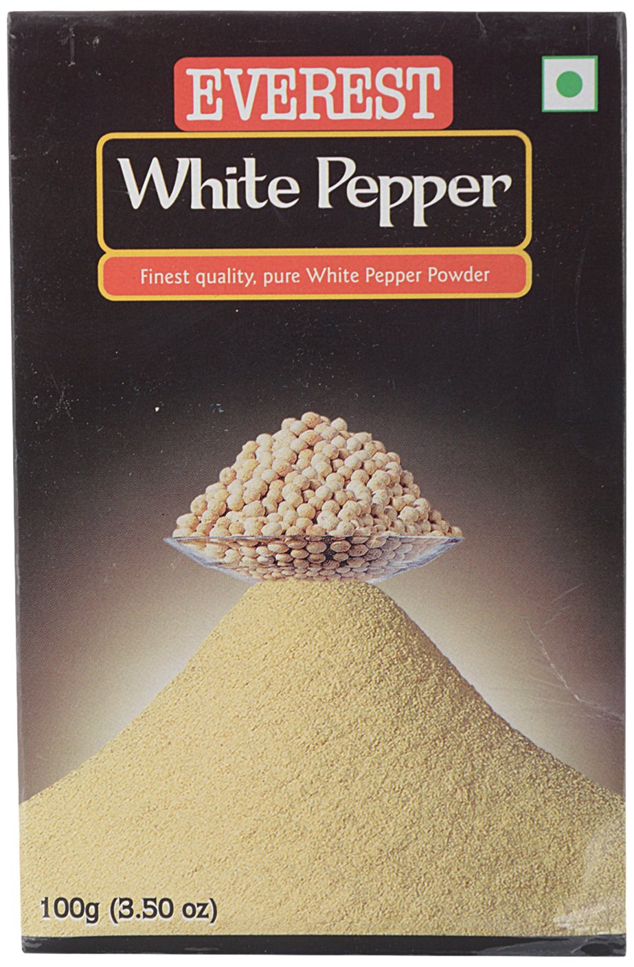 Premium Everest White Pepper Powder 100g - 100% Pure & Natural Ground Spice for Cooking, Baking & Seasoning - Perfect for Soups, Stews, Marinades & Gourmet Dishes