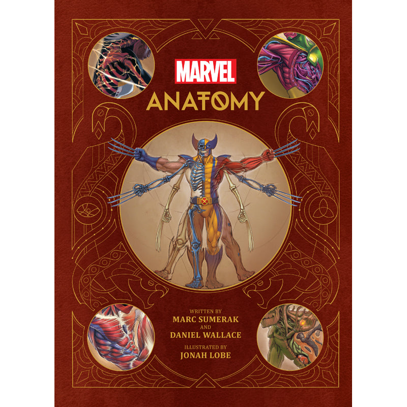 Marvel Anatomy: A Scientific Study of Superhuman Physiology | Explore Superhero Biology for Fans & Collectors | Perfect for Comic Book Lovers & Science Enthusiasts