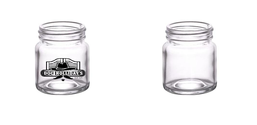 2 oz. Custom BarConic® Mini Mason Jar Shot Glass - Perfect for Cocktails, Parties & Wedding Favors - Reusable & Dishwasher Safe Drinking Glasses