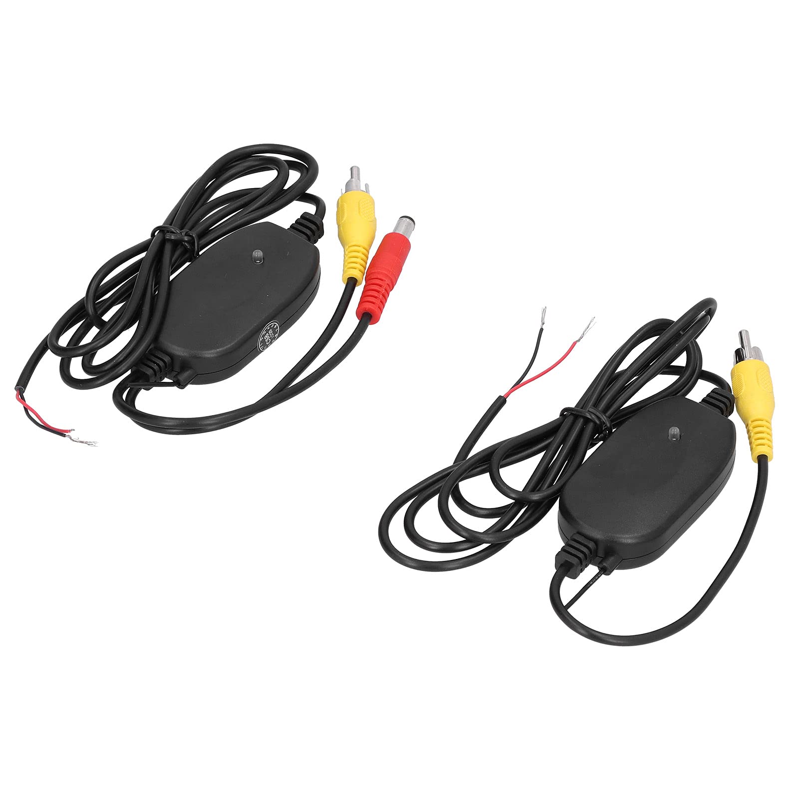 2.4G Wireless Color Video Transmitter and Receiver Kit - HD Real-Time Car Backup Camera System with Front/Rear View for Vehicles | Perfect for Parking Assistance & Blind Spot Monitoring