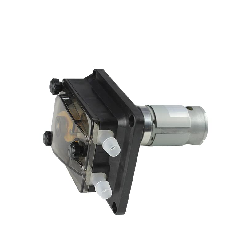 304K Peristaltic Pump 1000ml - High Flow Food Grade Liquid Filling Pump with 12V/24V DC Stepper Motor - Ideal for Beverage Dispensing, Coffee Machines, and Industrial Dosing Applications (304K/ZLX-24V-300R-24#-≤975ml/min)