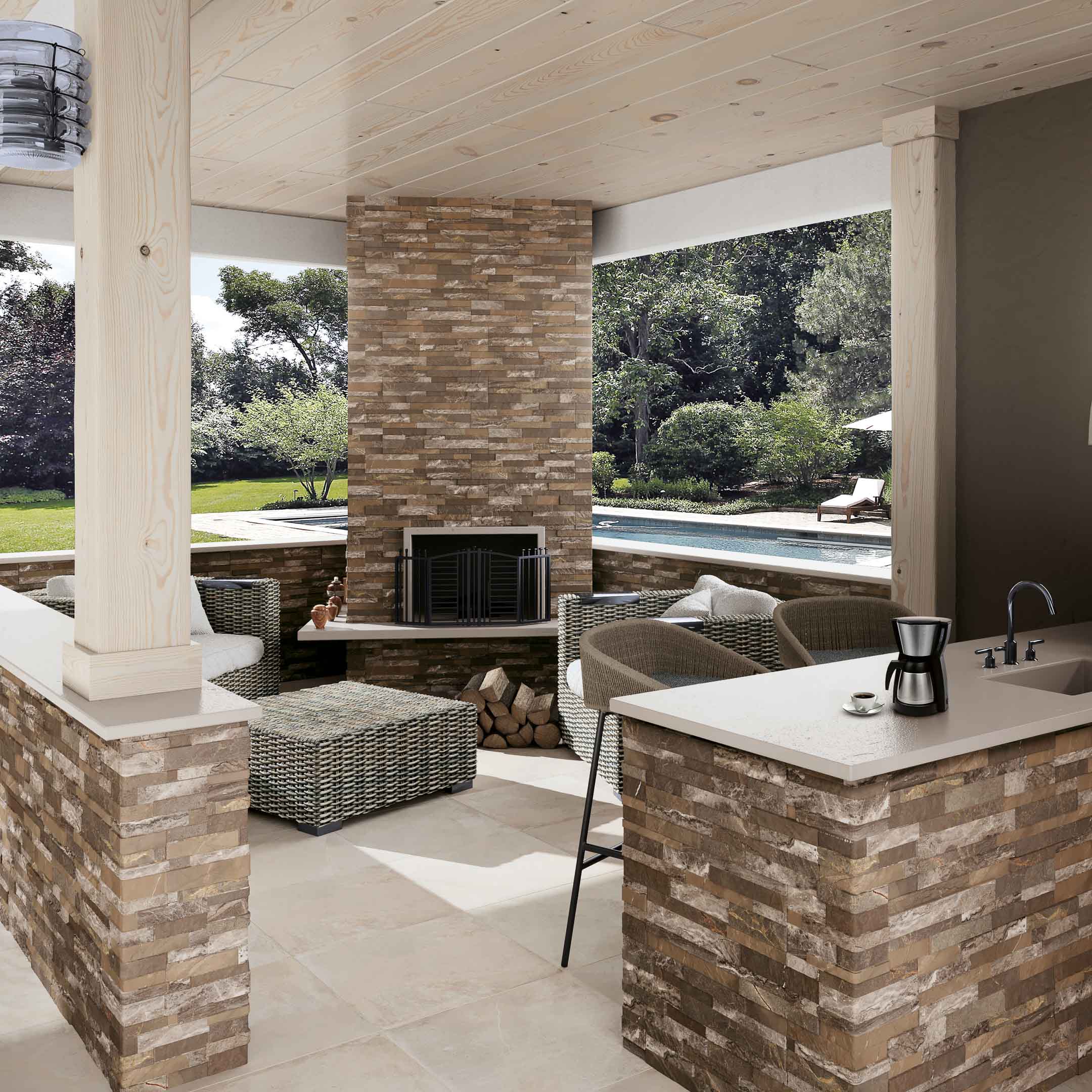 Tiffany 3D Ledger Panel Wall Tile - Modern Decorative Wall Cladding for Living Room, Bedroom & Office