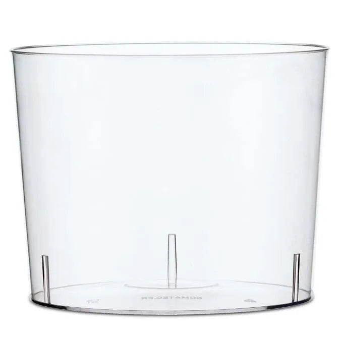 Comatec Clear Glass Cup - 12oz BPA-Free Drinking Glass for Coffee, Tea, Juice & Water - Perfect for Home, Office, Restaurant & Party Use